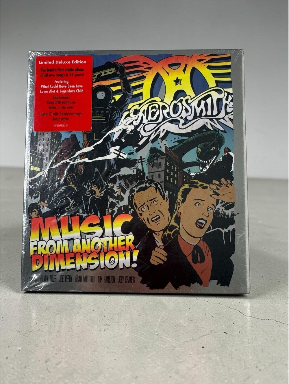 Music from Another Dimension! [Deluxe Edition] [Digipak] by Aerosmith Sealed